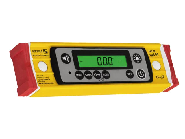 Stabila- TECH 196 DL Digital Spirit Level 23cm | Morgans Ltd