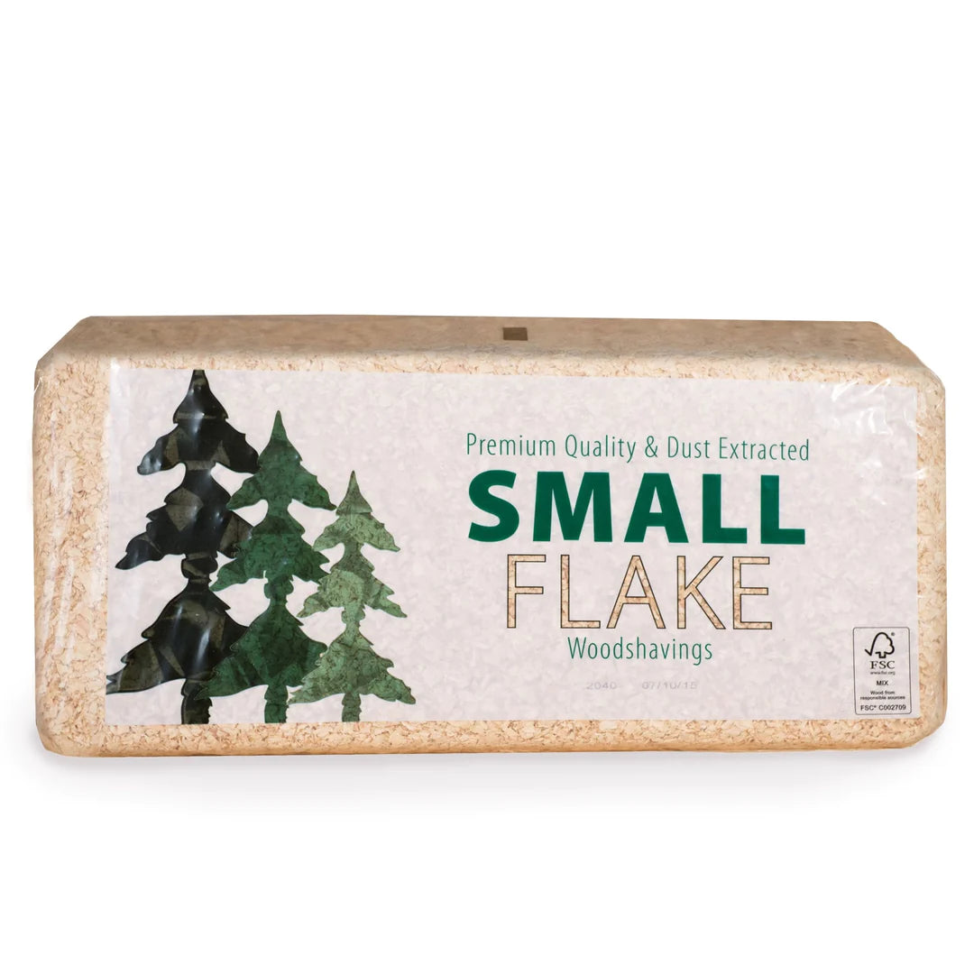 Natural Flake Wood Shavings - Approx 20kg, MorgansOsw