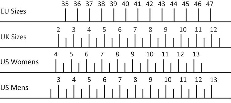 Size Chart – Morgans, Your Local Builders, DIY & Agricultural Merchants