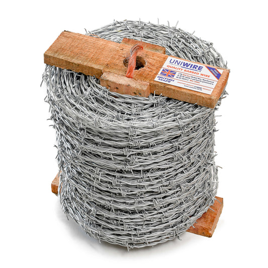 BARB WIRE MILD STEEL 200M GALV, MorgansOsw