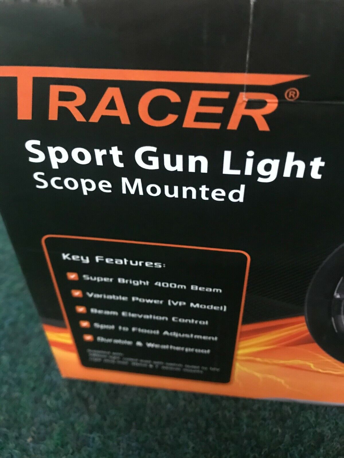 Tracer Sport Gun Light, Scope Mounted 140mm, MorgansOsw