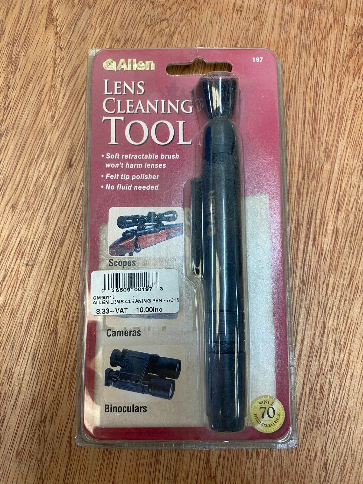 Allen Lens Cleaning Tool For Scopes And Binoculars, MorgansOsw