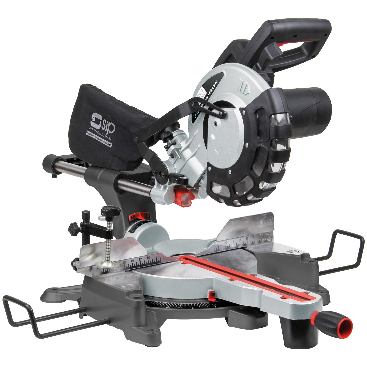 SIP 10" Sliding Compound Mitre Saw with Laser, Sip Industrial
