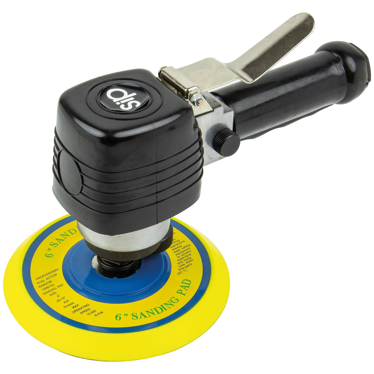 SIP 6" Dual Action Air Sander, Sip Industrial