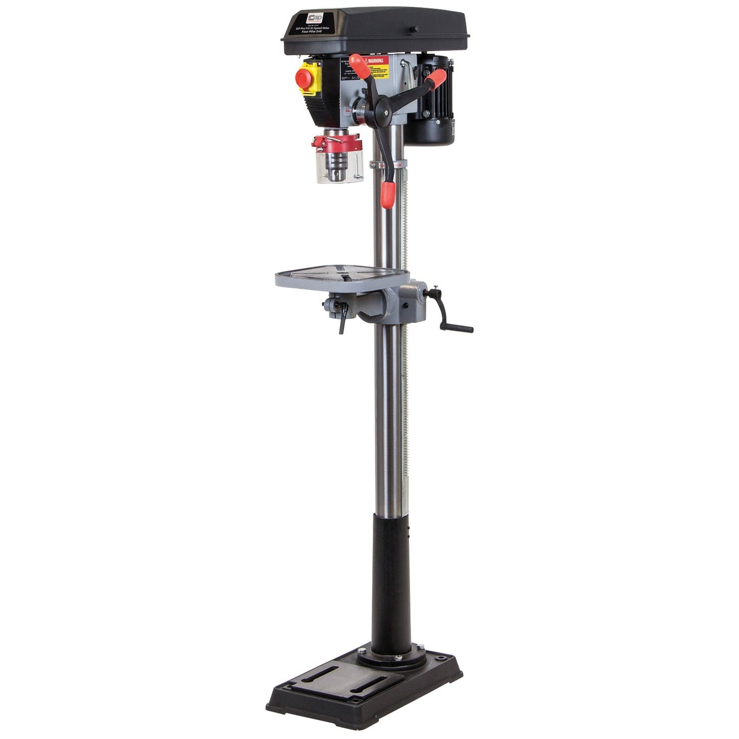 SIP Pro F16 16-Speed 550w Floor Pillar Drill, Sip Industrial