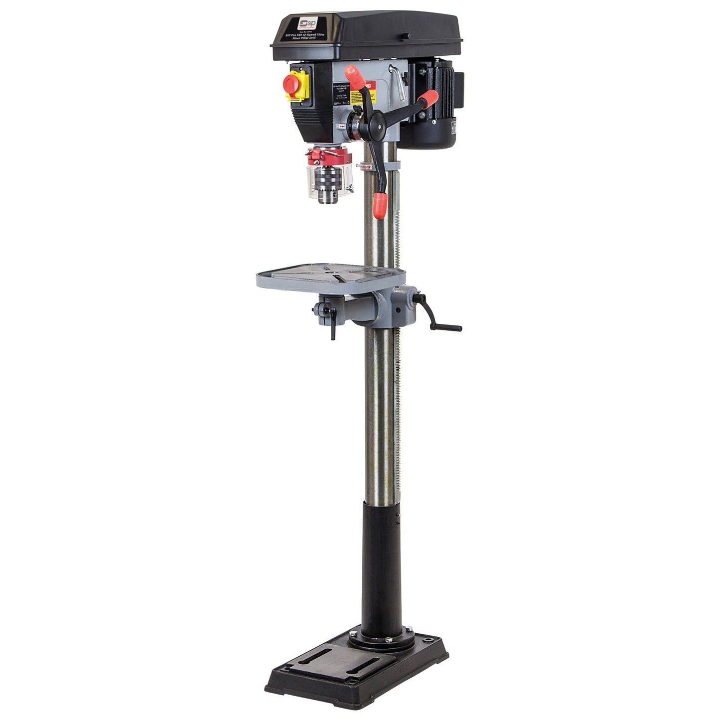 SIP Pro F20 12-Speed 750w Floor Pillar Drill, Sip Industrial