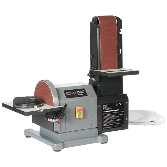 SIP 4" x 8" Belt Disc Sander, Sip Industrial