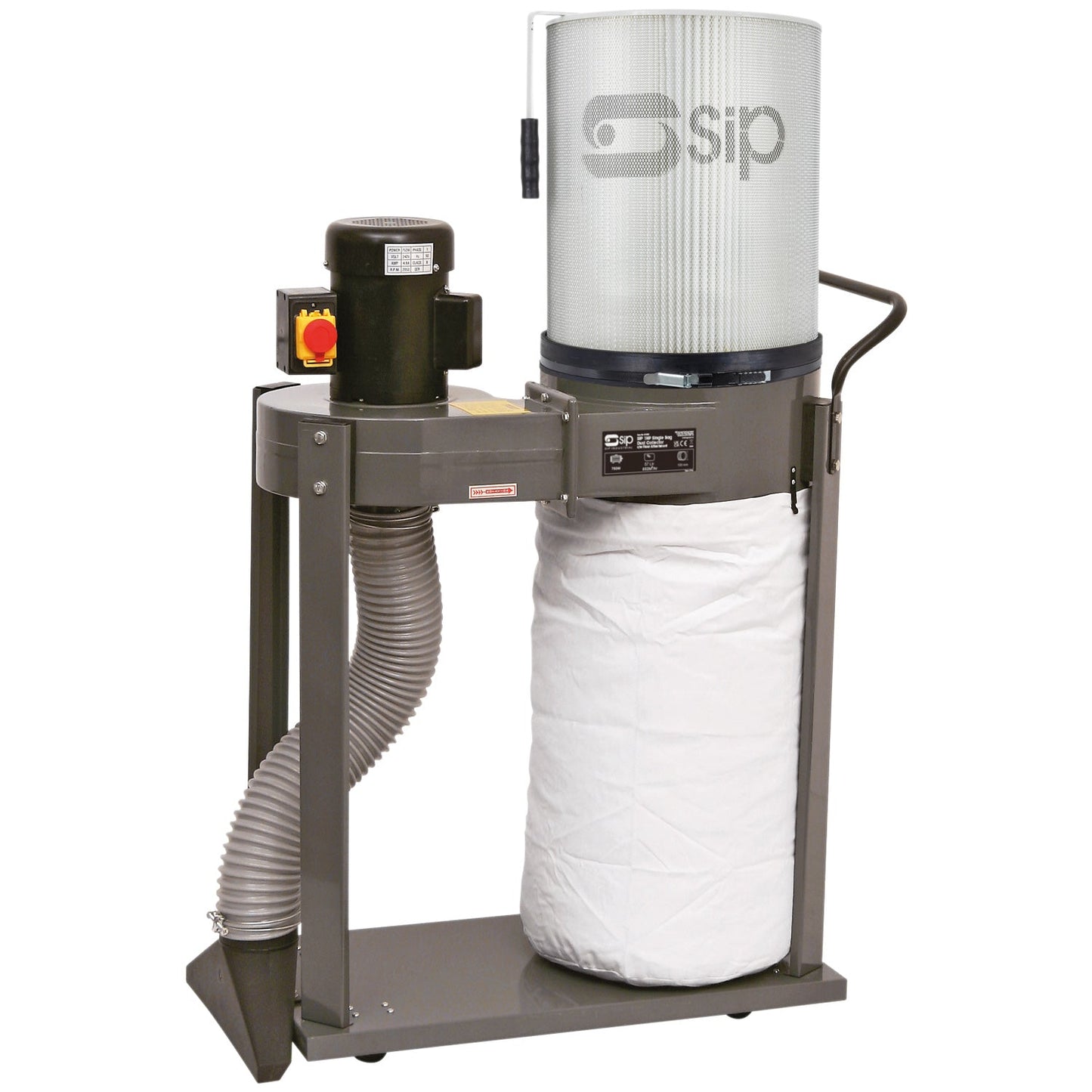 SIP 1HP Single Bag Dust Collector Package, Sip Industrial