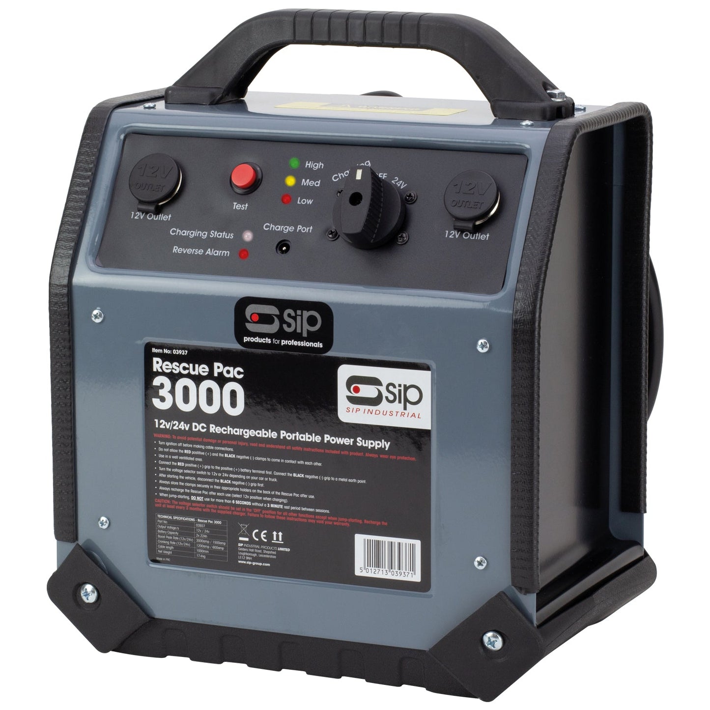 SIP Rescue Pac 3000, Sip Industrial