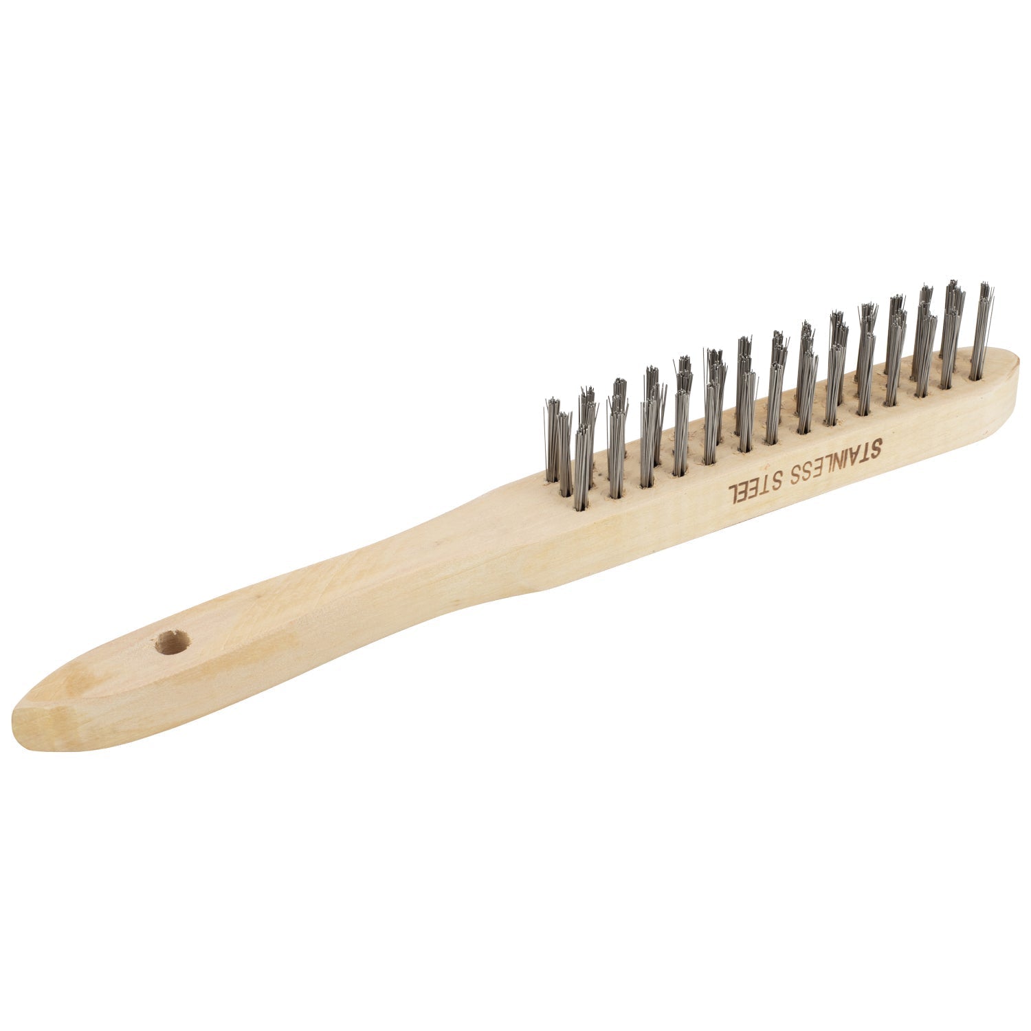 SIP 3-Row Stainless Steel Wire Brush, Sip Industrial