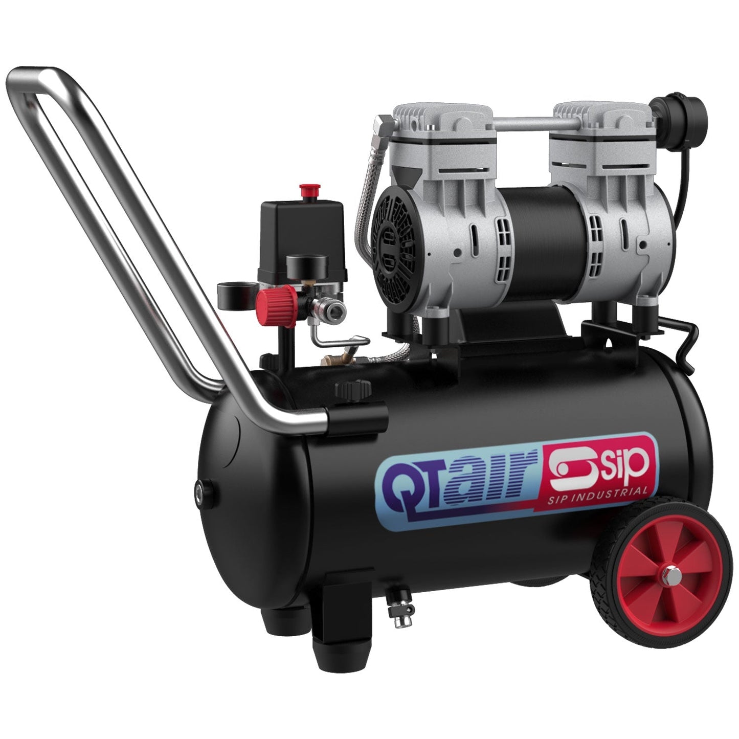 SIP QT 24/10 24ltr Low Noise Direct Drive Compressor, Sip Industrial