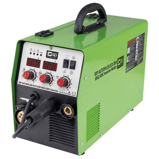 SIP AUTOPLUS ECO 200 MIG/ARC Inverter Welder, Sip Industrial