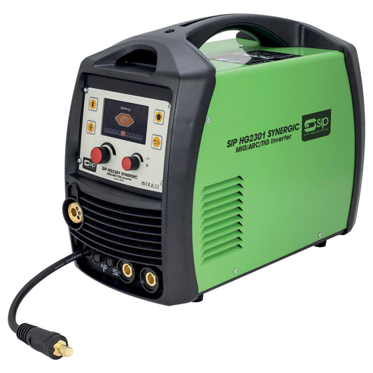 SIP HG2301 SYNERGIC MIG/ARC/TIG Inverter Welder, Sip Industrial