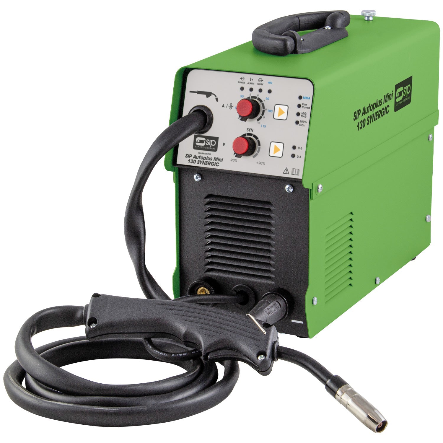 SIP AUTOPLUS Mini 130 SYNERGIC Inverter Welder, Sip Industrial