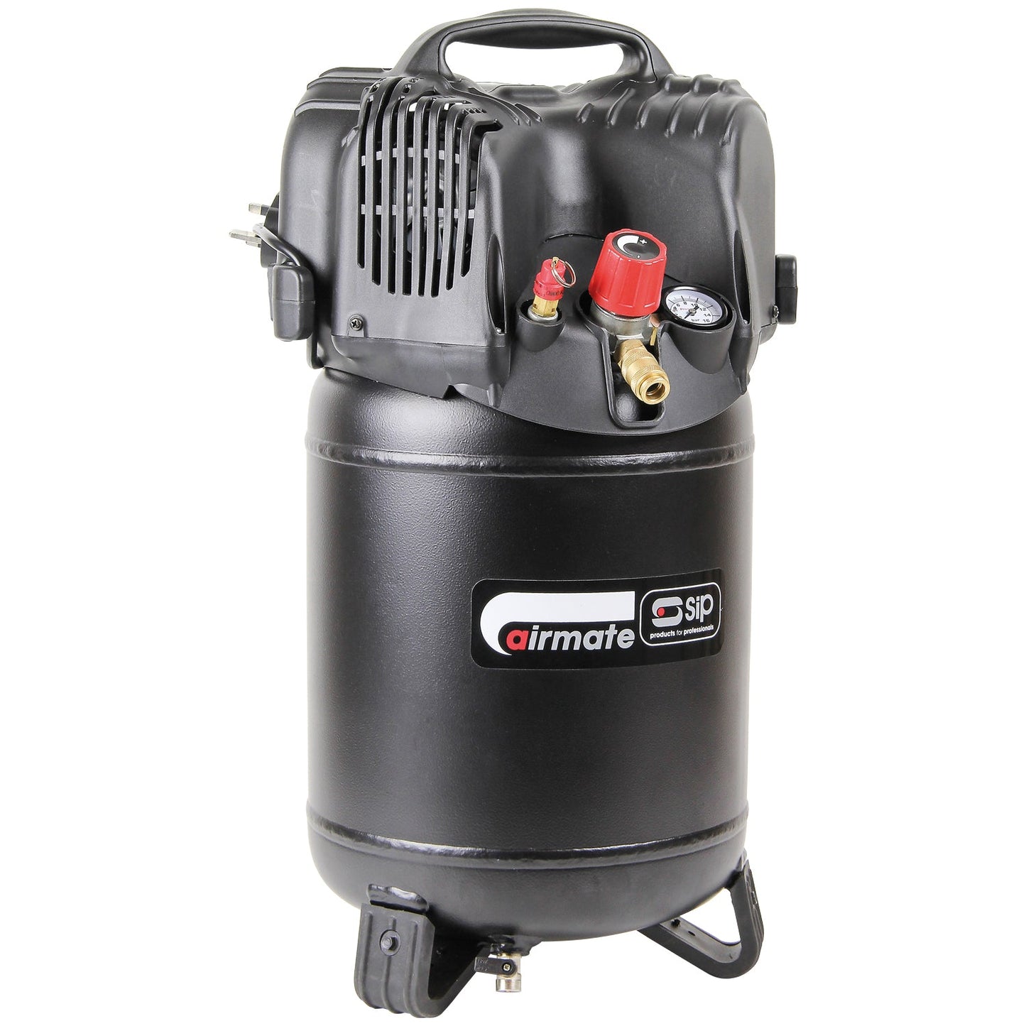 SIP V215/25 24ltr Vertical Direct Drive Compressor, Sip Industrial