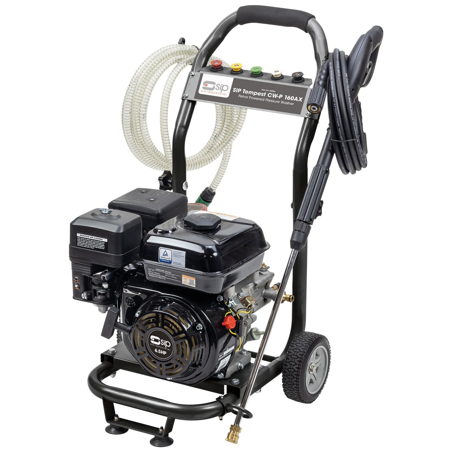 SIP TEMPEST CW-P 160AX Petrol Pressure Washer, Sip Industrial