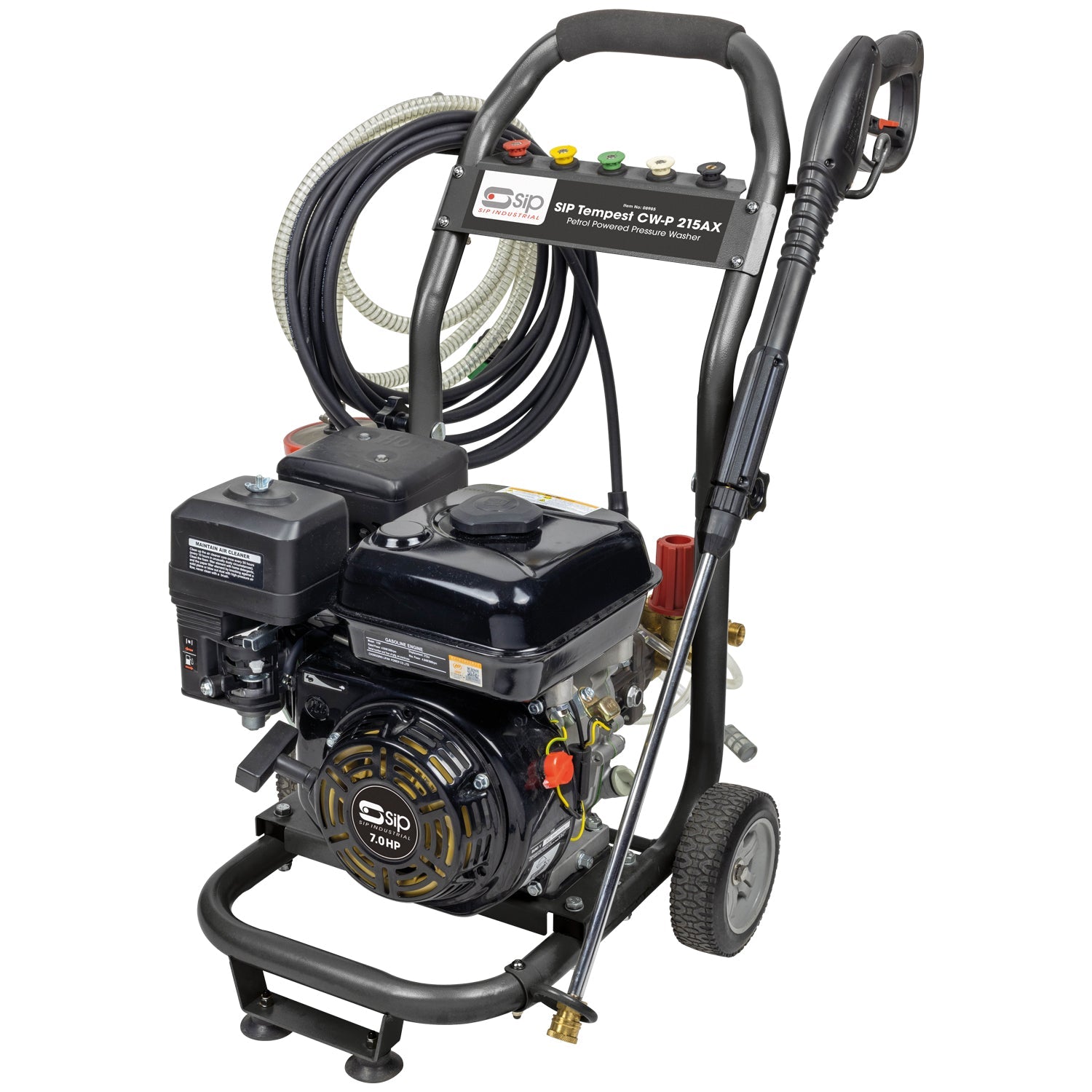 SIP TEMPEST CW-P 215AX Petrol Pressure Washer, Sip Industrial