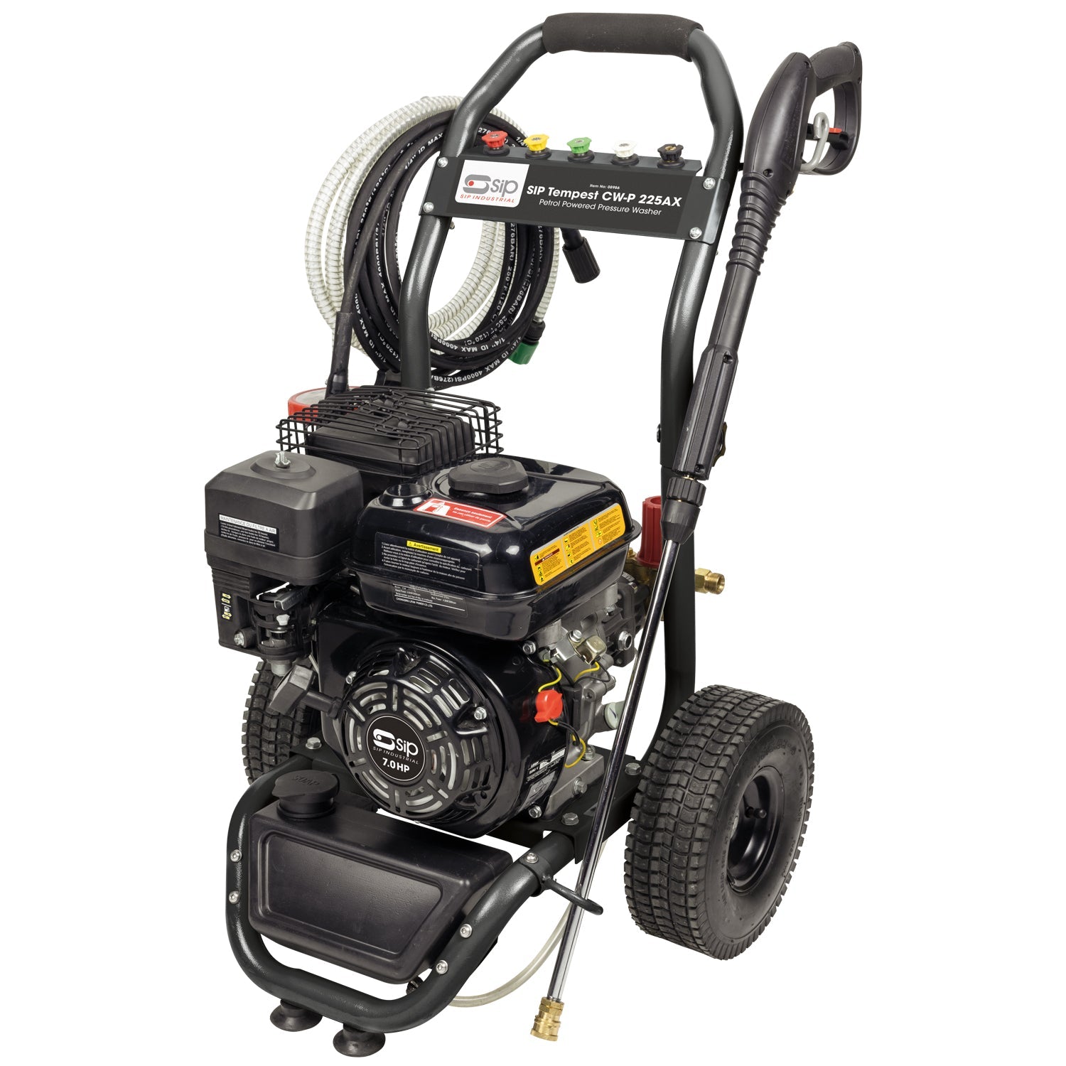 SIP TEMPEST CW-P 225AX Petrol Pressure Washer, Sip Industrial