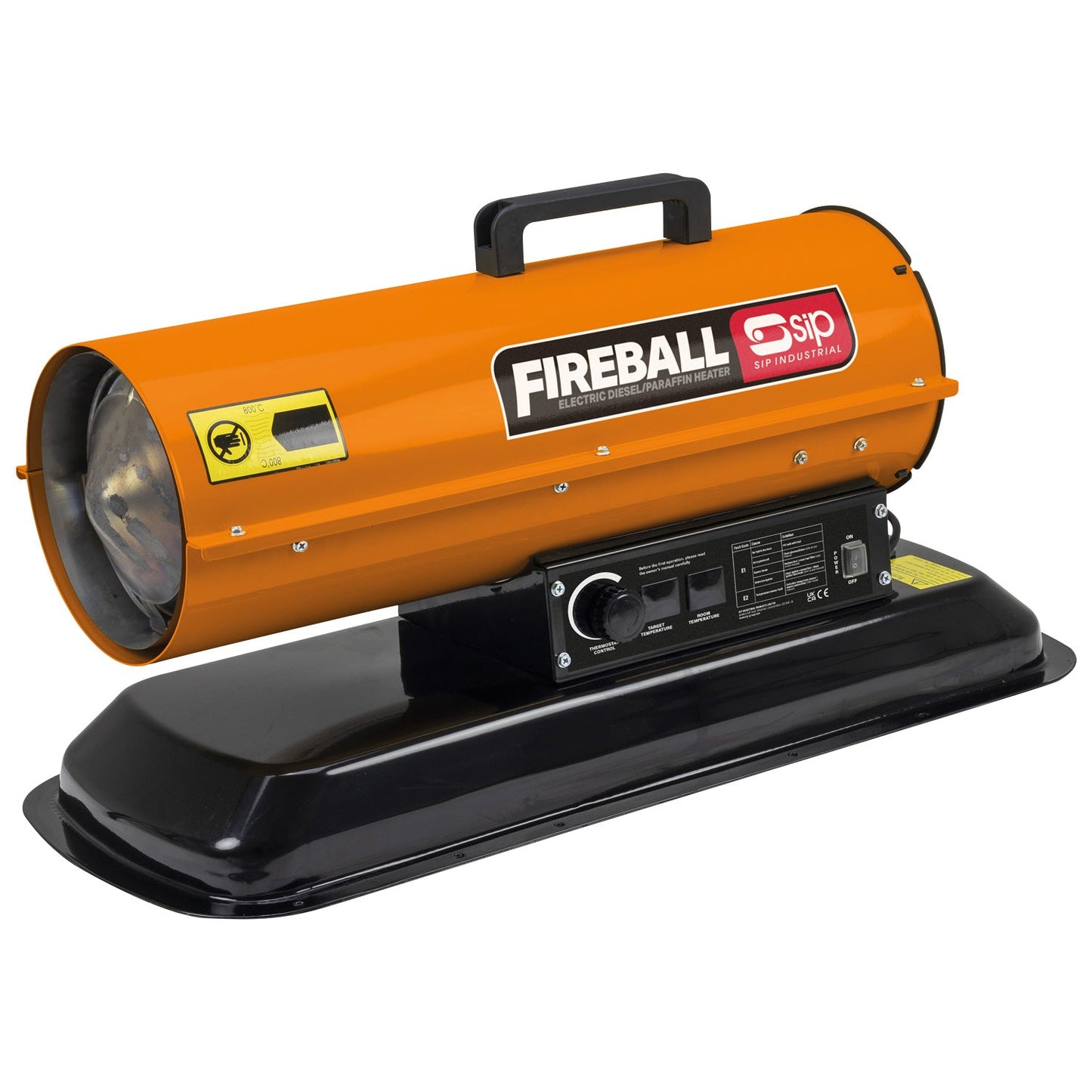 SIP FIREBALL XD50F Diesel/Paraffin Space Heater, Sip Industrial