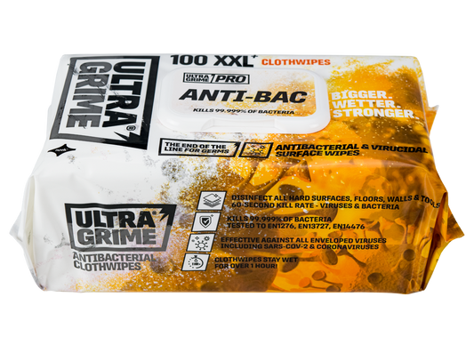 Ultra Grime Uniwipe Anti-Bac 100 pack, MorgansOsw