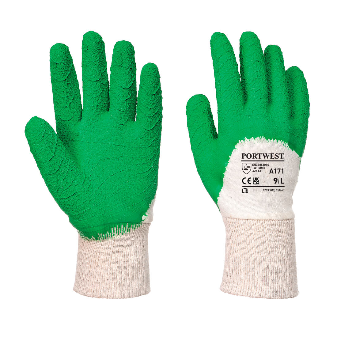 Latex Open Back Crinkle Glove, Morgans PW