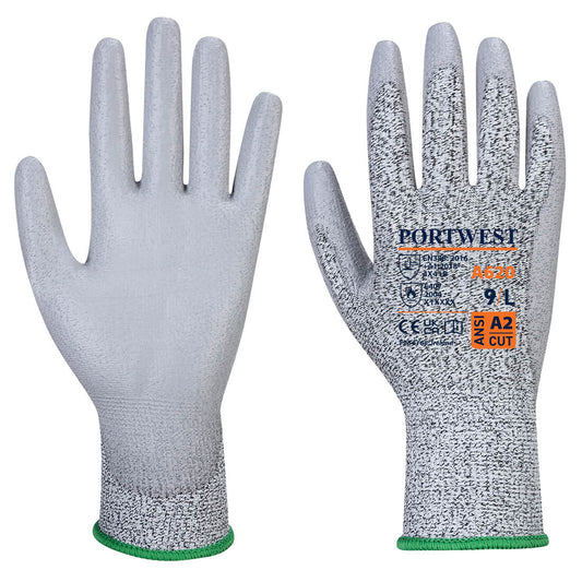 LR Cut PU Palm Glove, Morgans PW