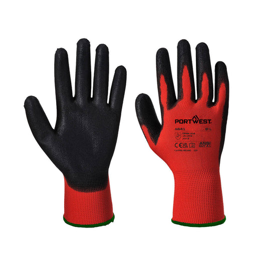 Red - PU Glove, Morgans PW