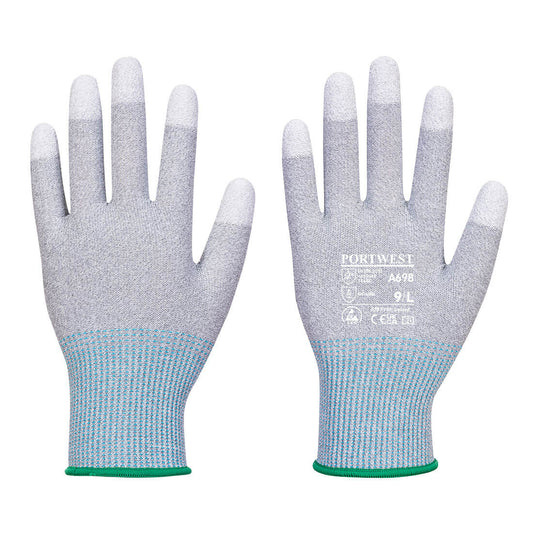 MR13 ESD PU Fingertip Glove (Pk12), Morgans PW