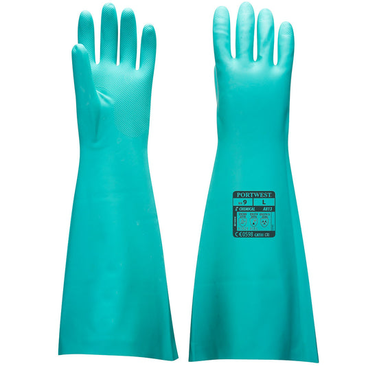 Extended Length Nitrile Gauntlet, Morgans PW