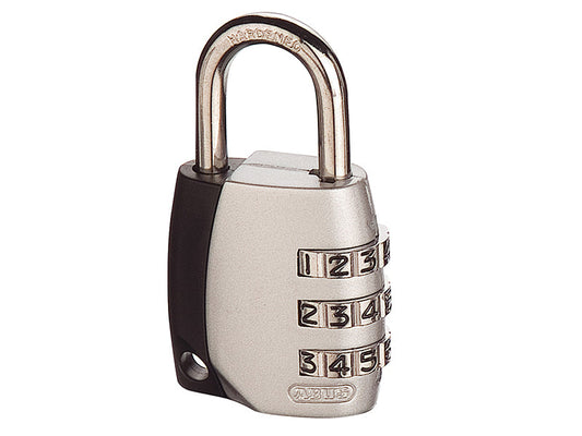 155/30 30mm Combination Padlock (3-Digit) Carded, ABUS Mechanical