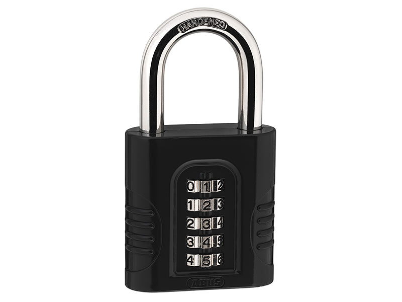 158/65 65mm Heavy-Duty Combination Padlock (5-Digit) Die-Cast Body Carded, ABUS Mechanical