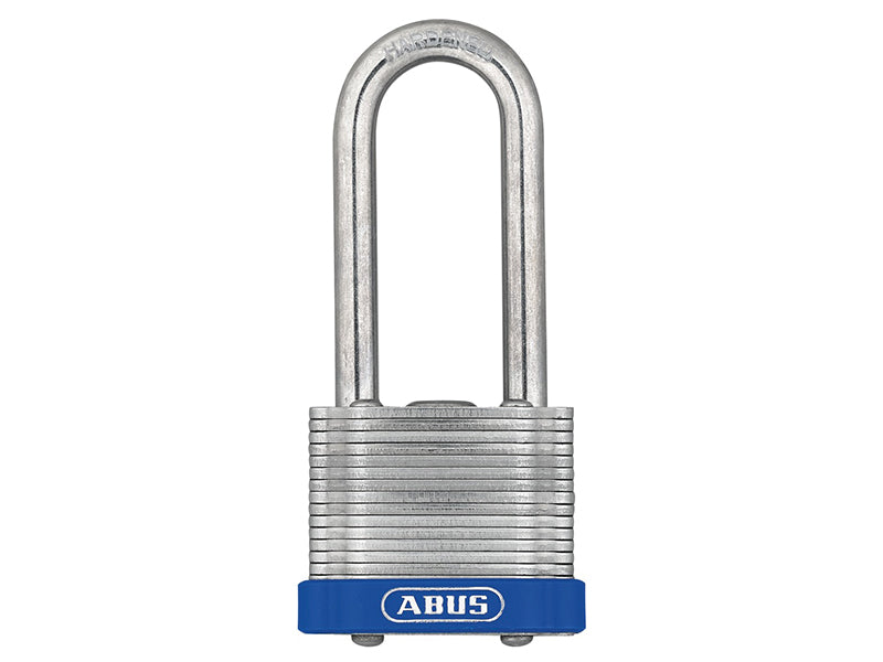 41/HB50mm ETERNA Laminated Padlock 50mm Long Shackle Keyed Alike EE0115, ABUS Mechanical