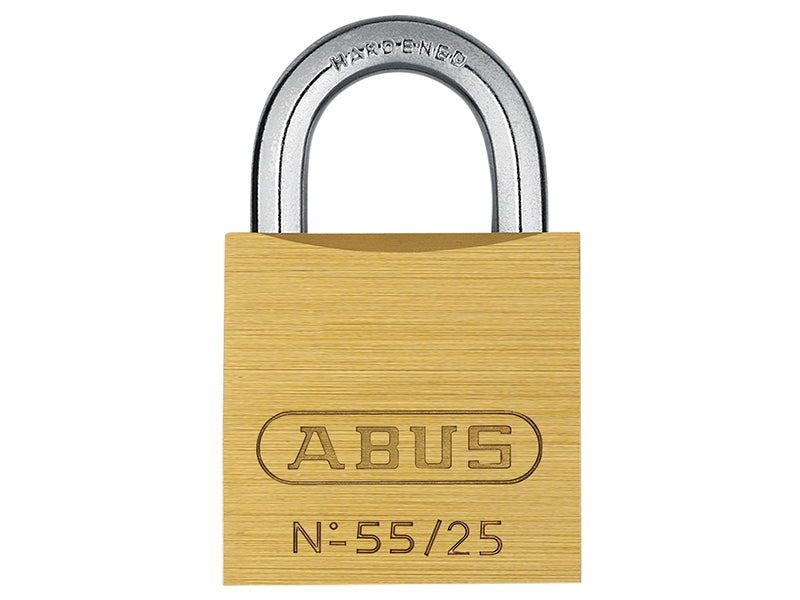 55/25mm Brass Padlock Keyed Alike 5251, ABUS Mechanical