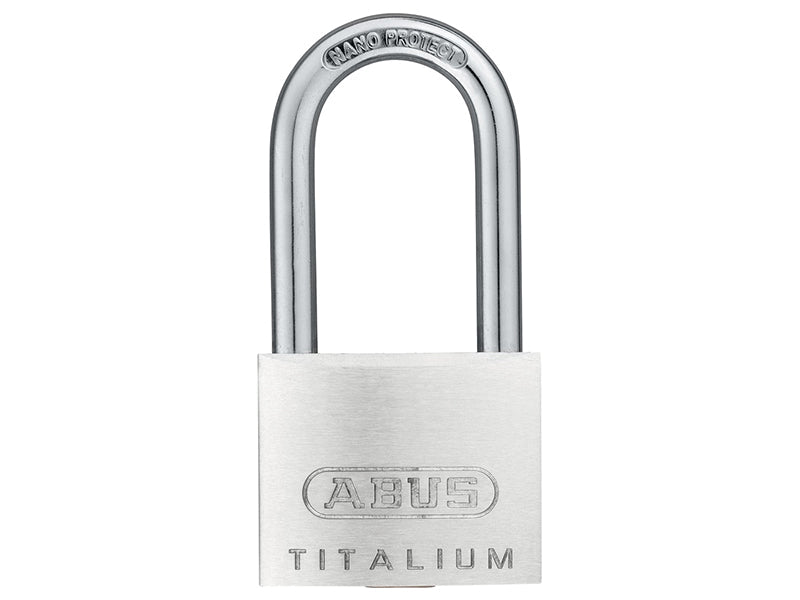 64TI/40mm TITALIUM™ Padlock 40mm Long Shackle Carded, ABUS Mechanical