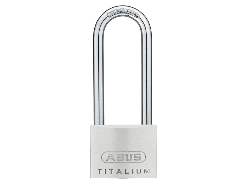 64TI/50mm TITALIUM™ Padlock 80mm Long Shackle, ABUS Mechanical