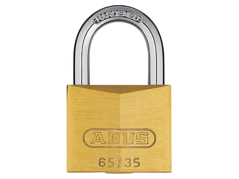 65/35mm Brass Padlock, ABUS Mechanical