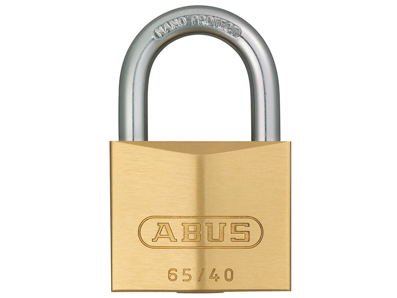 65/40mm Brass Padlock Keyed Alike 6404, ABUS Mechanical