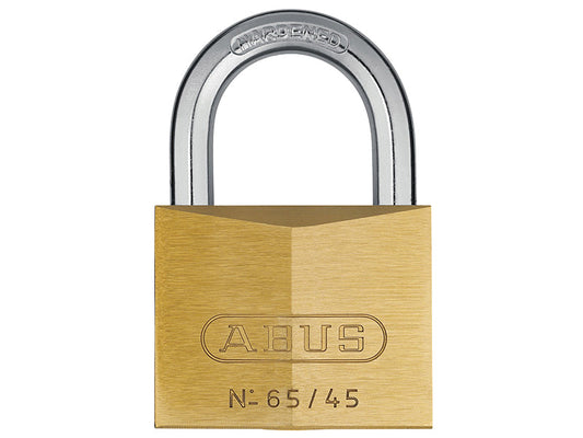 65/45mm Brass Padlock Keyed Alike 6455, ABUS Mechanical