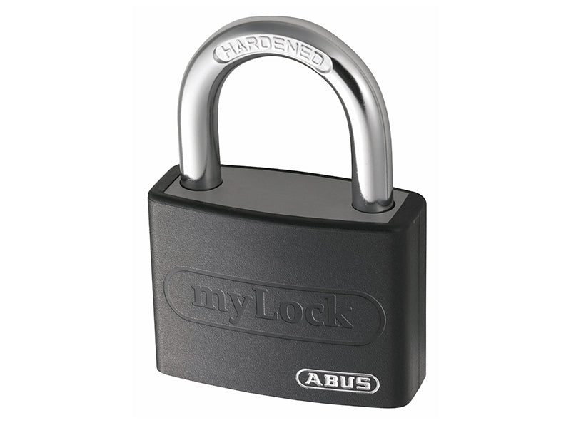 T65AL/40mm My Lock Aluminium Padlock Black, ABUS Mechanical