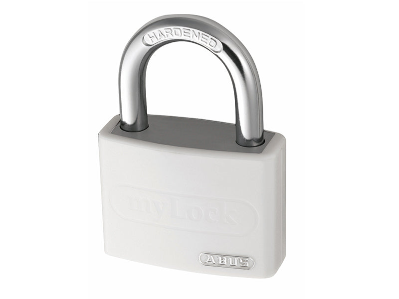 T65AL/40mm My Lock Aluminium Padlock White, ABUS Mechanical