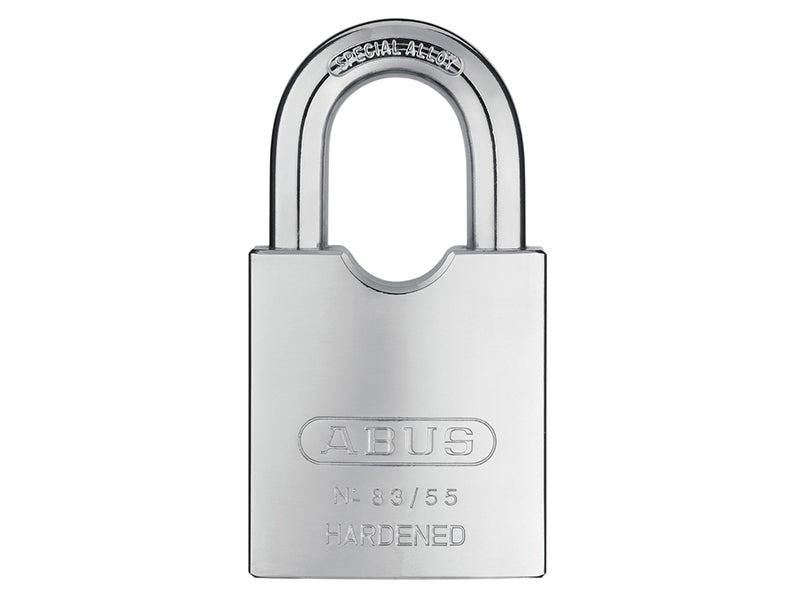 83/55mm Rock Hardened Steel Padlock, ABUS Mechanical