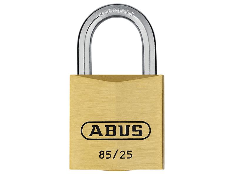 85/25mm Brass Padlock, ABUS Mechanical