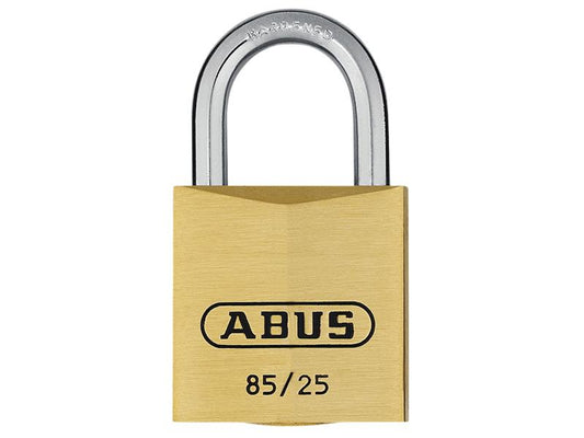 85/25mm Brass Padlock, ABUS Mechanical