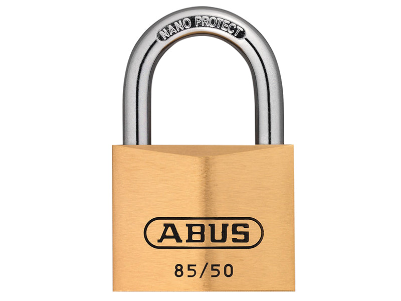 85/50mm Brass Padlock Keyed Alike 2747, ABUS Mechanical