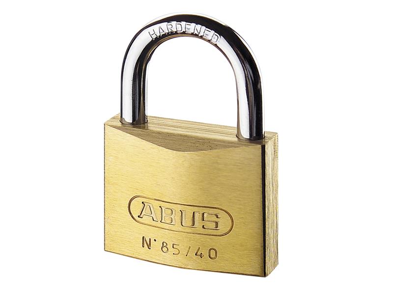 85/60mm Brass Padlock Carded, ABUS Mechanical