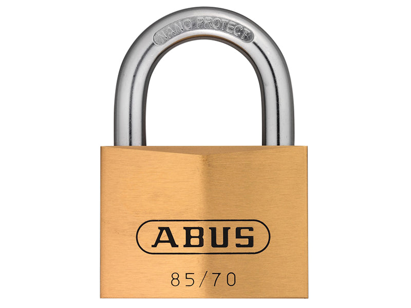 85/70mm Brass Padlock Keyed Alike 121, ABUS Mechanical