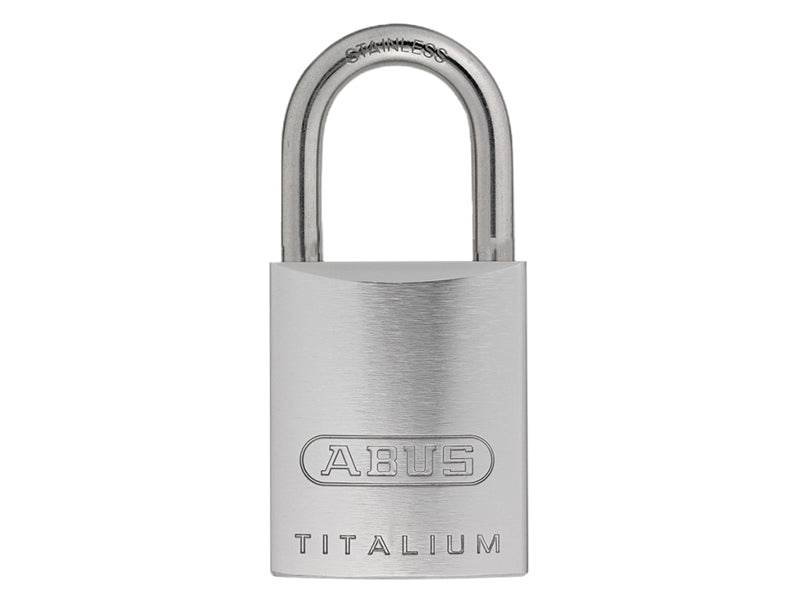 86TIIB/45mm TITALIUM™ Padlock Without Cylinder Stainless Steel Shackle, ABUS Mechanical