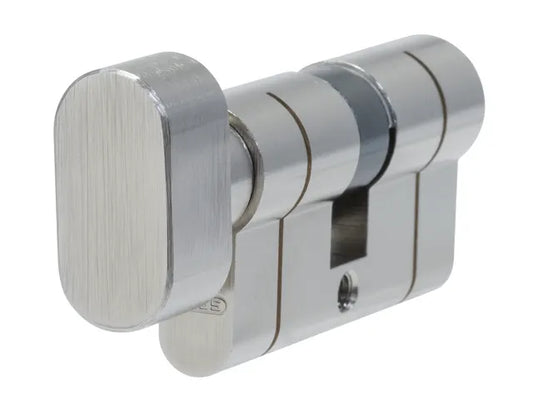 KE50PS Euro Thumbturn Cylinder 40mm / 40mm, ABUS Mechanical