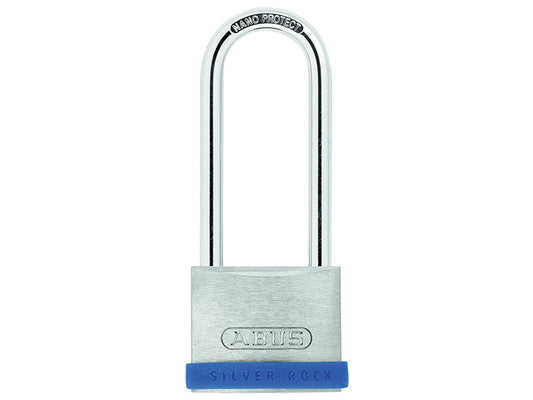 40mm Silver Rock™ 5 Padlock Long Shackle 63mm Keyed Alike, ABUS Mechanical