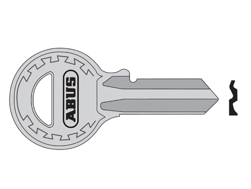 84/40 40mm R Key Blank, ABUS Mechanical